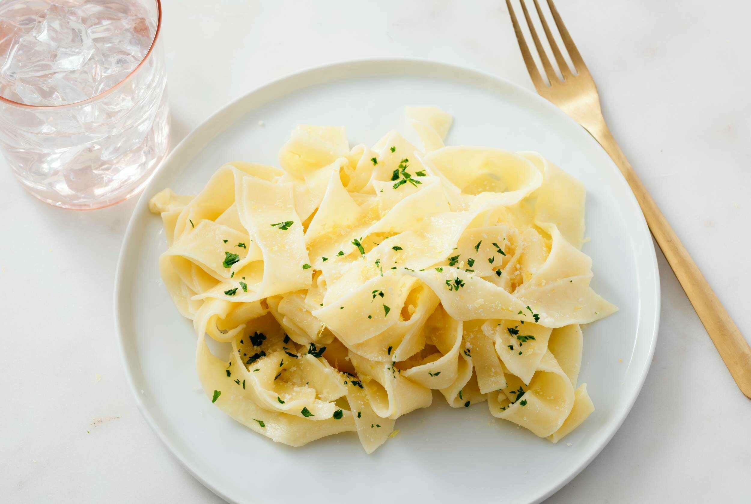 Lemon Pappardelle