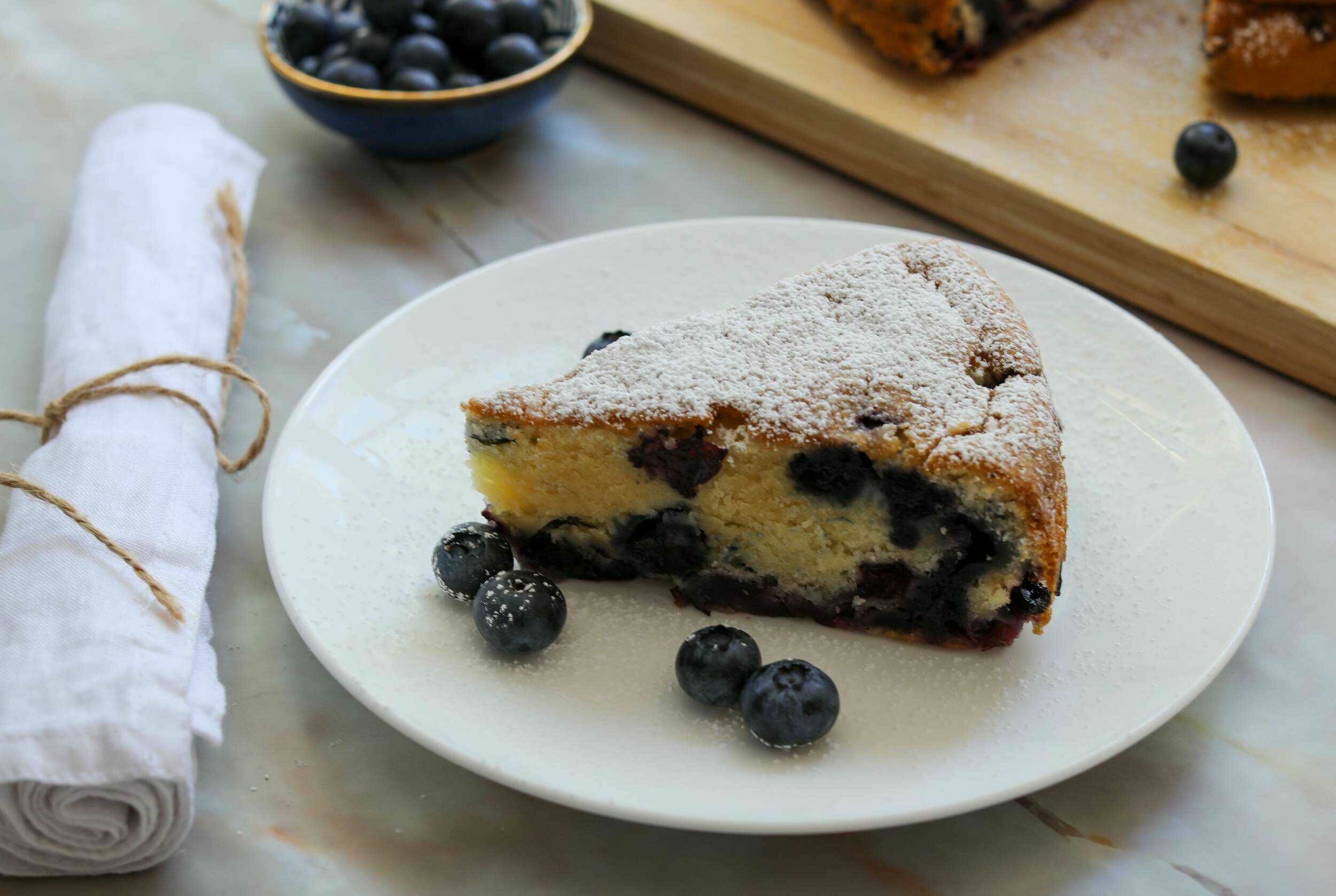 Fresh Blueberry Cake
